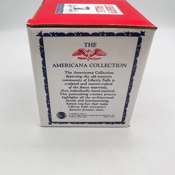 Liberty Falls SUSAN'S HAT SHOP AH127 Americana Collection Holiday Village 1997 - Picture 7 of 9